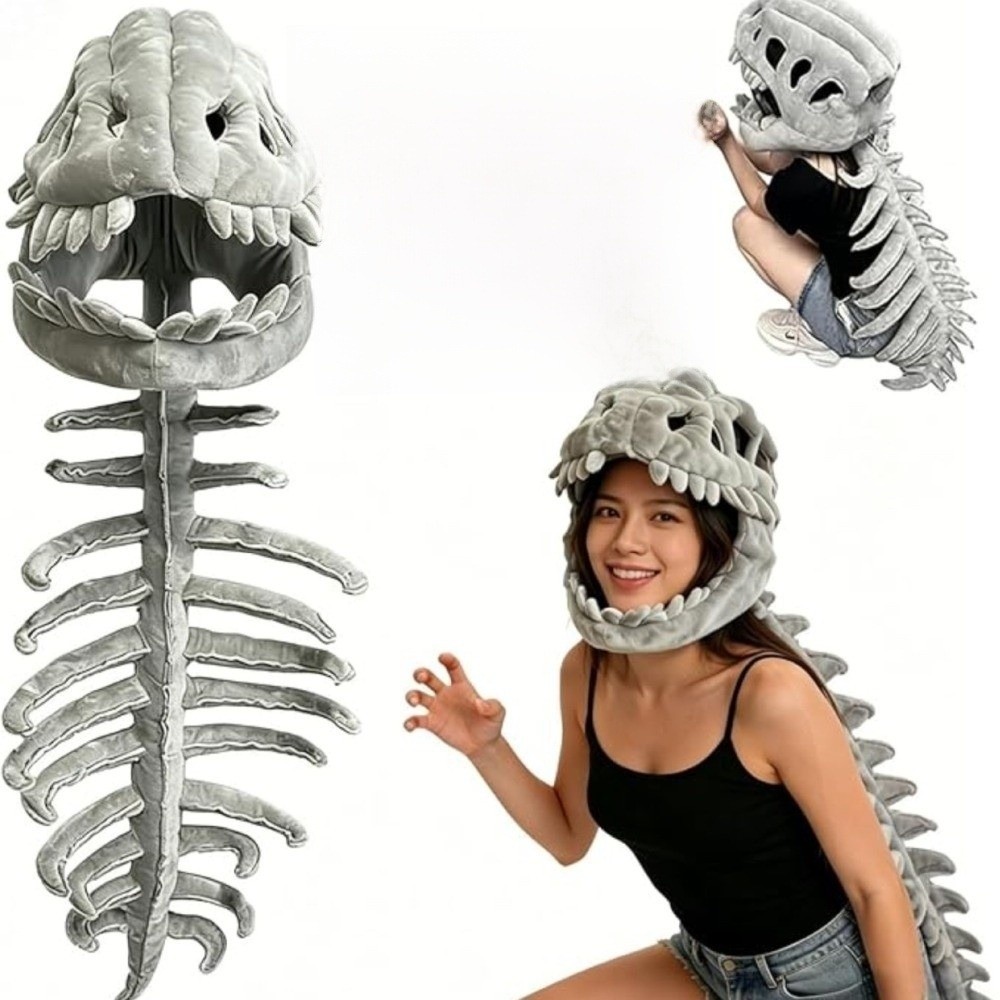 Free Cosplay Prop Patterns - Halloween Cosplay Costume Dinosaur Skeleton Costume