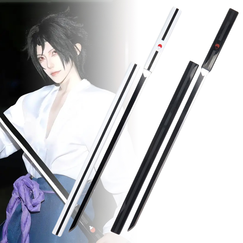 Cosplay Prop Katana - 40inch Uchiha Sasuke Katana Wood Kusanagi