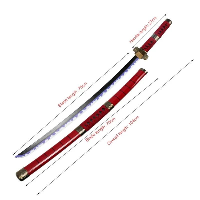 2026 Roronoa Zoro Katana Anime - огляд і ціна Cosplay Prop Katana