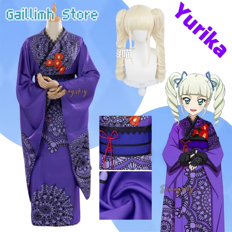 Aikatsu! Yurika Toudou Yukata  - огляд і ціна Free Cosplay Prop Patterns