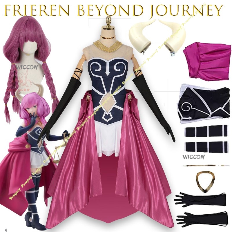 Aura Cosplay Costume Dress Ani - огляд і ціна Frieren Cosplay Prop