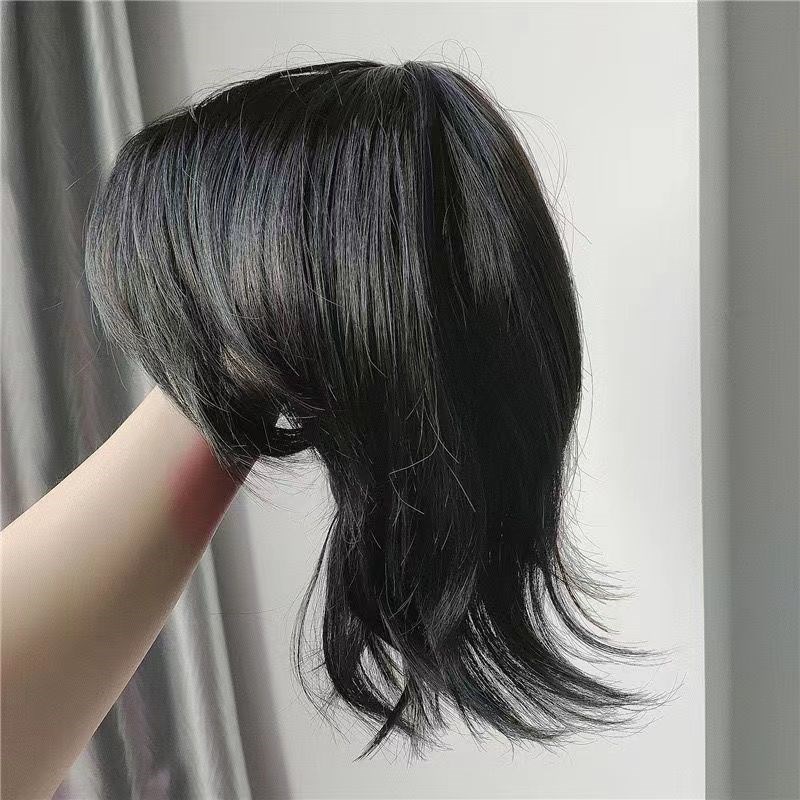 AS Wig Female Short Hair Black - огляд і ціна Wig Fiber Net