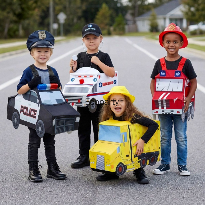 Kids Funny Fire Engine Ambulan - огляд і ціна Cosplay Fire Prop