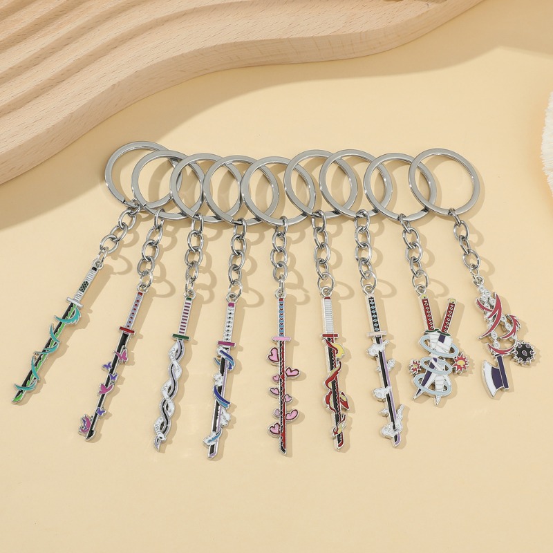 Anime Sword Keychain Demon Sla - огляд і ціна Cosplay Prop Katana
