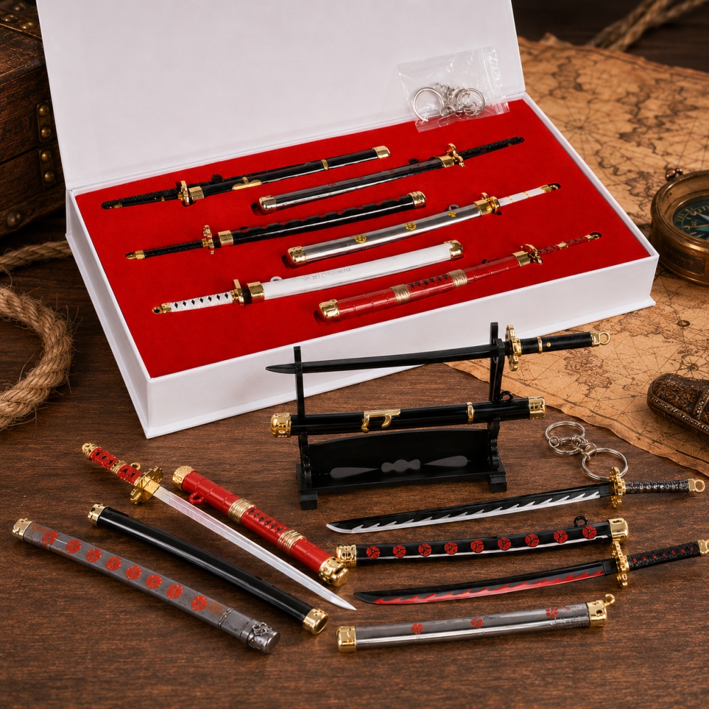 Anime One Piece Zoro Sword Key - огляд і ціна Cosplay Prop Katana