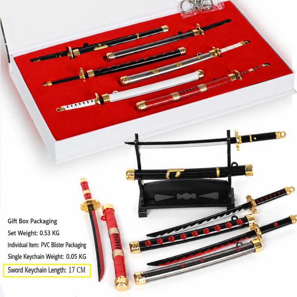 Anime One Piece Zoro Sword Key - огляд і ціна Cosplay Prop Katana