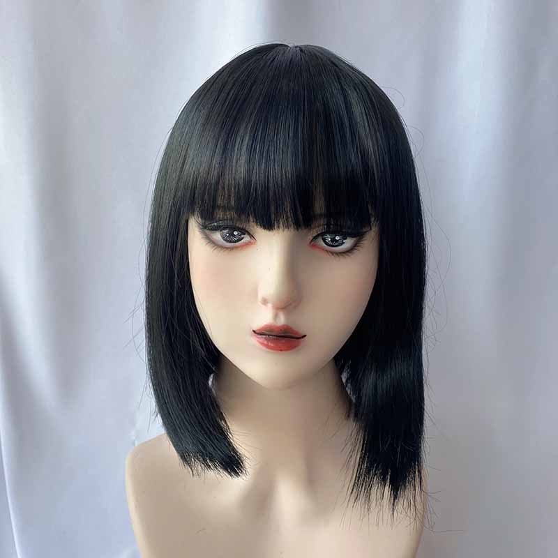 Women's straight wig with air  - огляд і ціна Wig Fiber Net