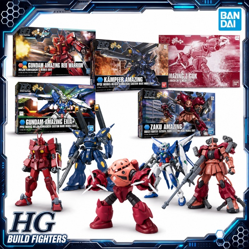 Bandai Original HGBF 1/144 Ama - огляд і ціна Bandai Gundam Hg