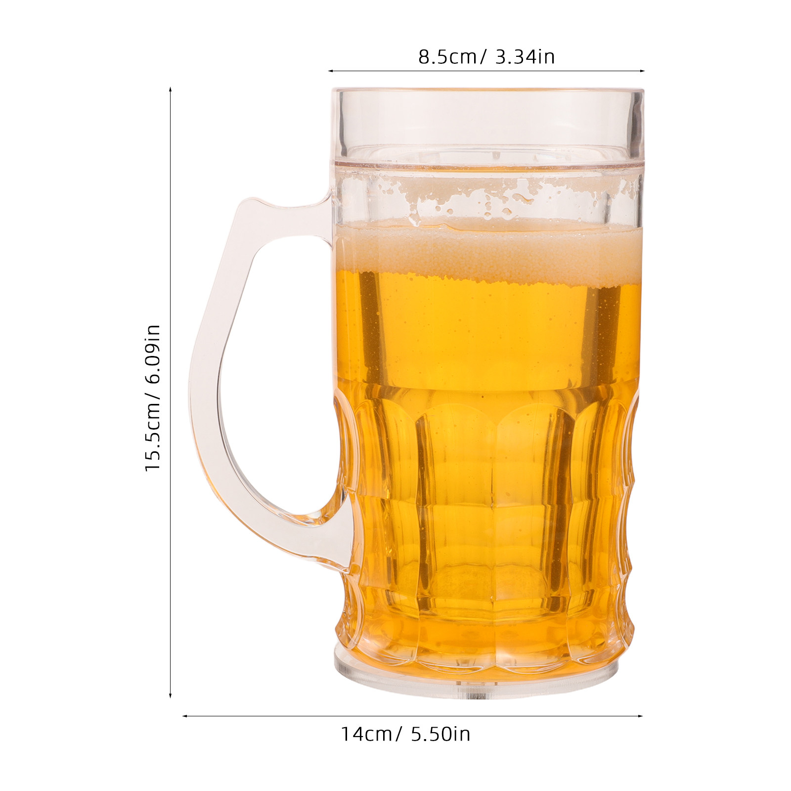 Artificial Beer Glass Glasses  - огляд і ціна Cosplay Prop Display
