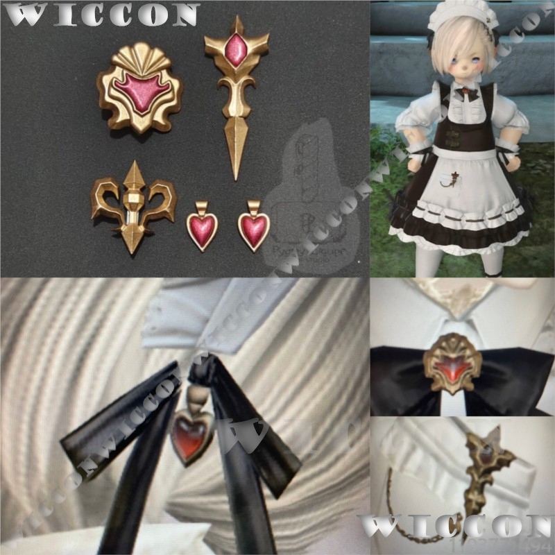Classic Maid Uniform Accessori - огляд і ціна Cosplay Prop 3D Print Settings