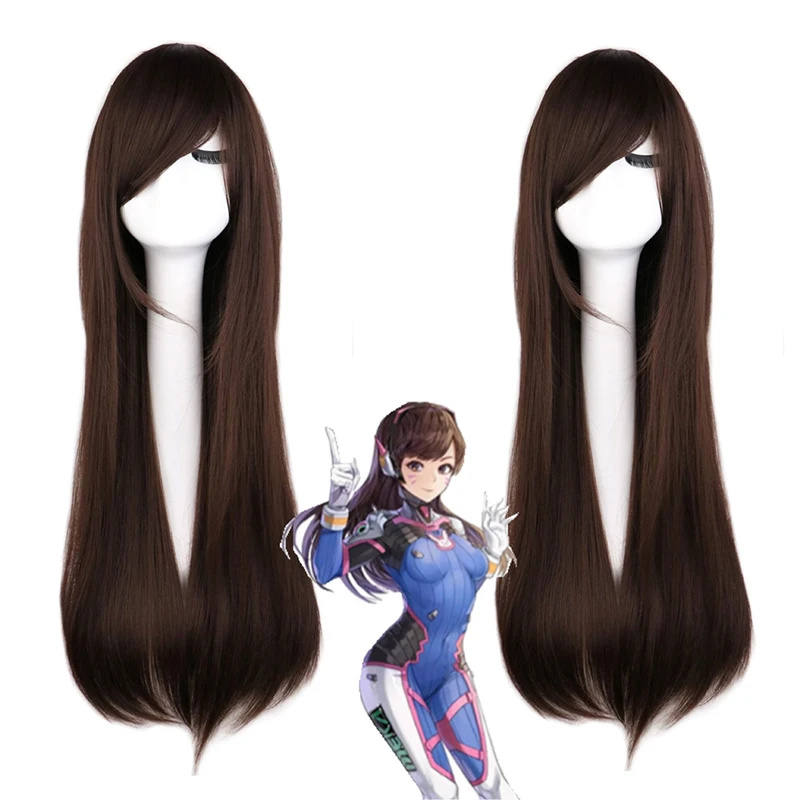 Cosplay Wig Anime Game Overwat - огляд і ціна Dva Cosplay Prop