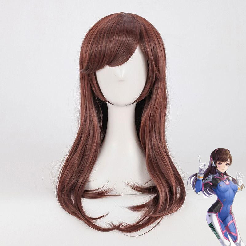 Cosplay Wig Anime Game Overwat - огляд і ціна Dva Cosplay Prop