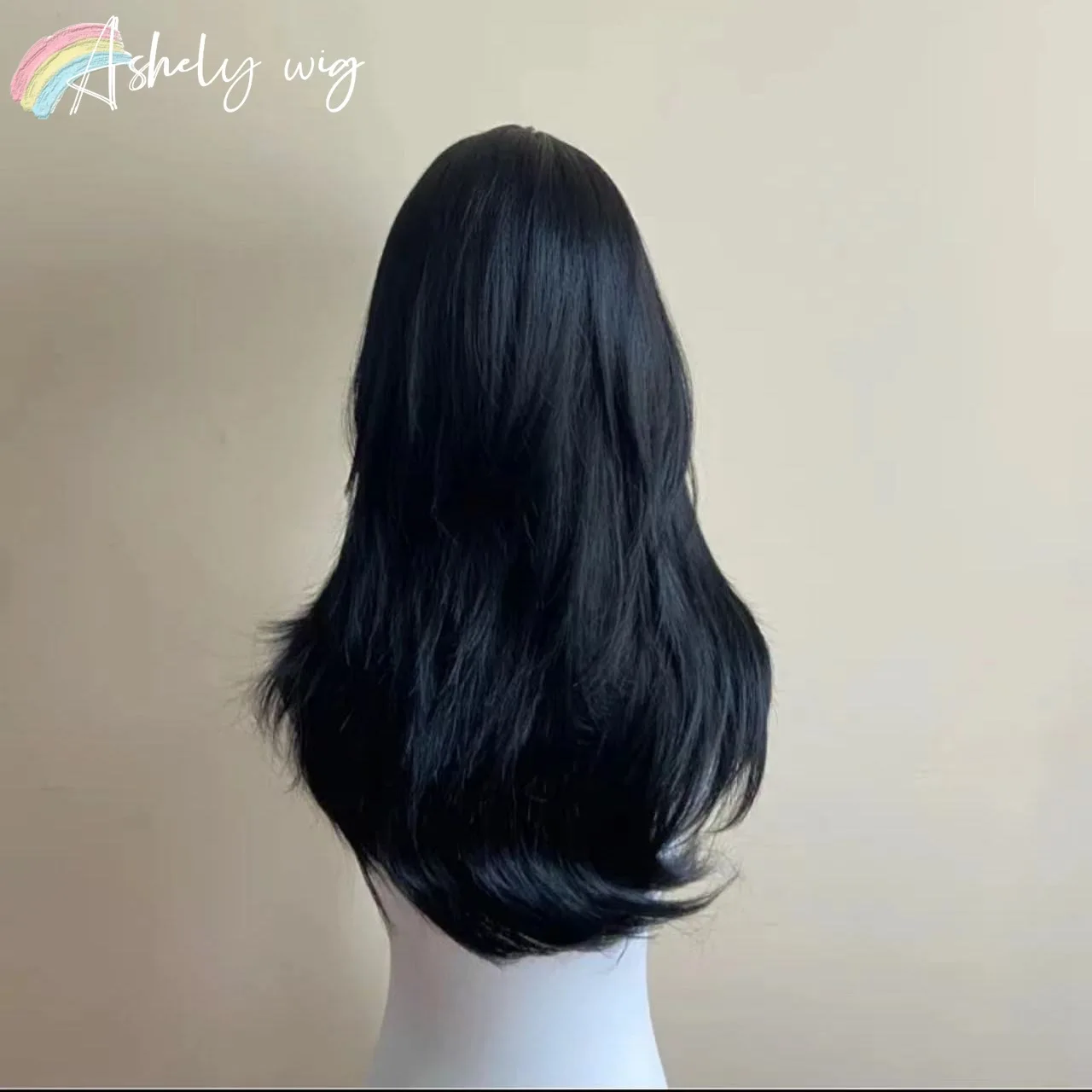 Ashely Black Wig Female Headba - огляд і ціна Wig Fiber Net