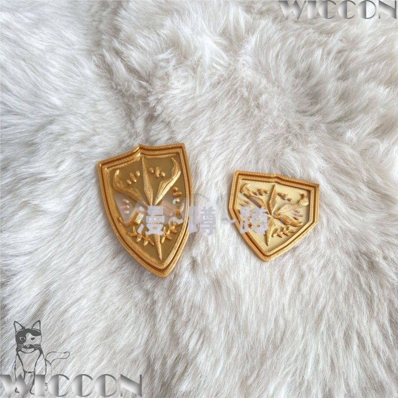 Golden school emblem tsukinomo - огляд і ціна Cosplay Prop 3D Print Settings