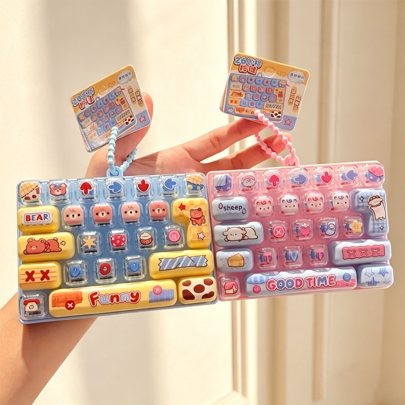 In Stock 26Grid Keycap Clicker - огляд і ціна Cosplay Fire Prop