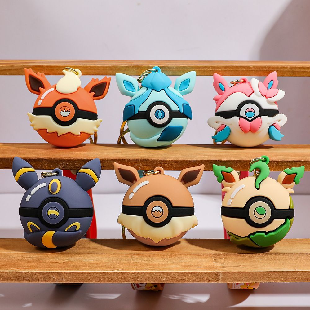 Pokemon Eevee Poke Ball Figuri - огляд і ціна Pokeball Cosplay Prop