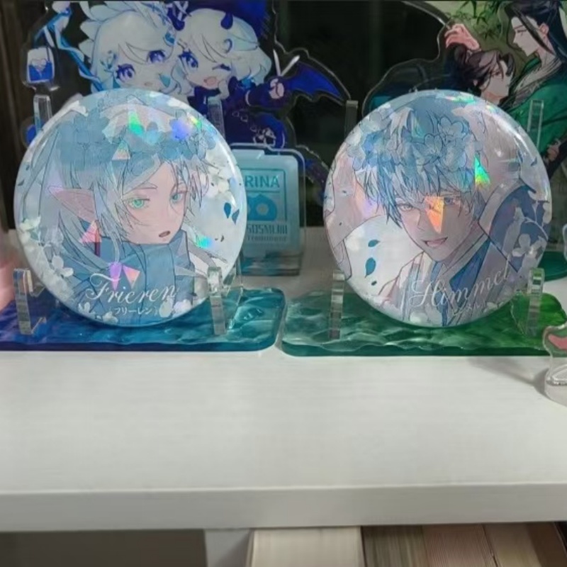 Anime Frieren Himmel Badge Car - огляд і ціна Frieren Cosplay Prop