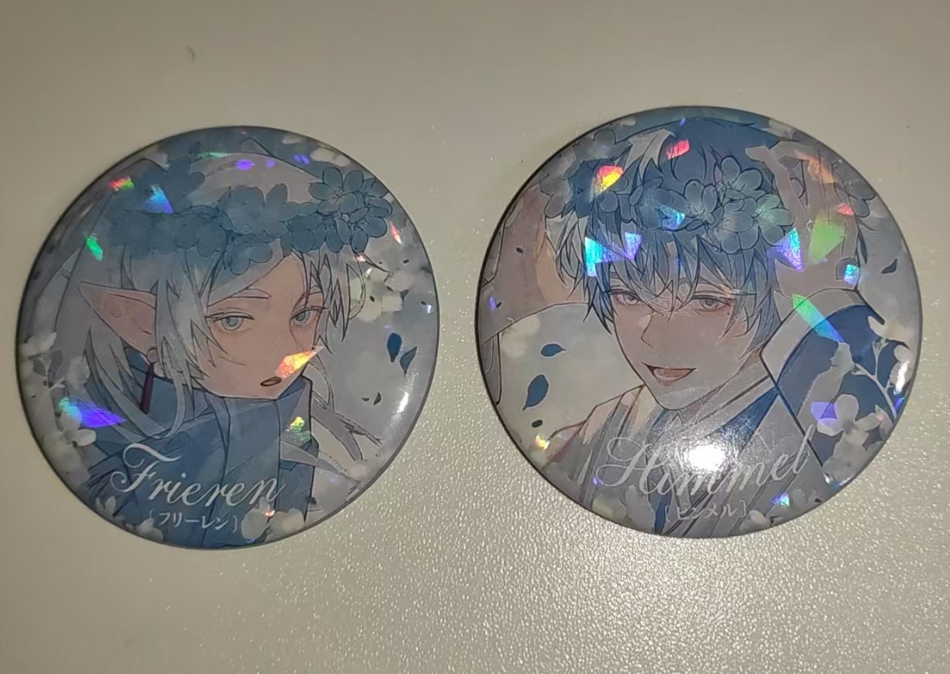Anime Frieren Himmel Badge Car - огляд і ціна Frieren Cosplay Prop