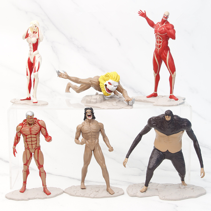 8pcs Attack on Titan Anime Fig - огляд і ціна Kotobukiya Artfx